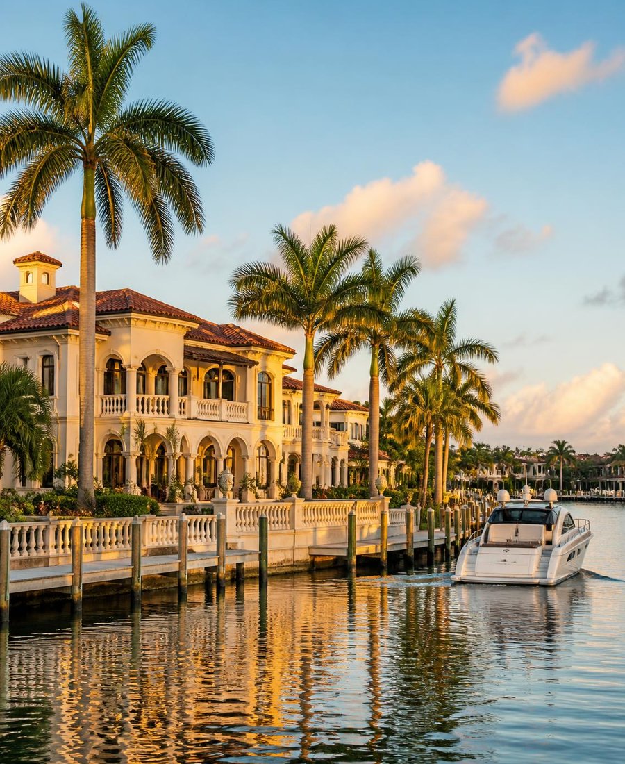 Royal Palm and waterfront